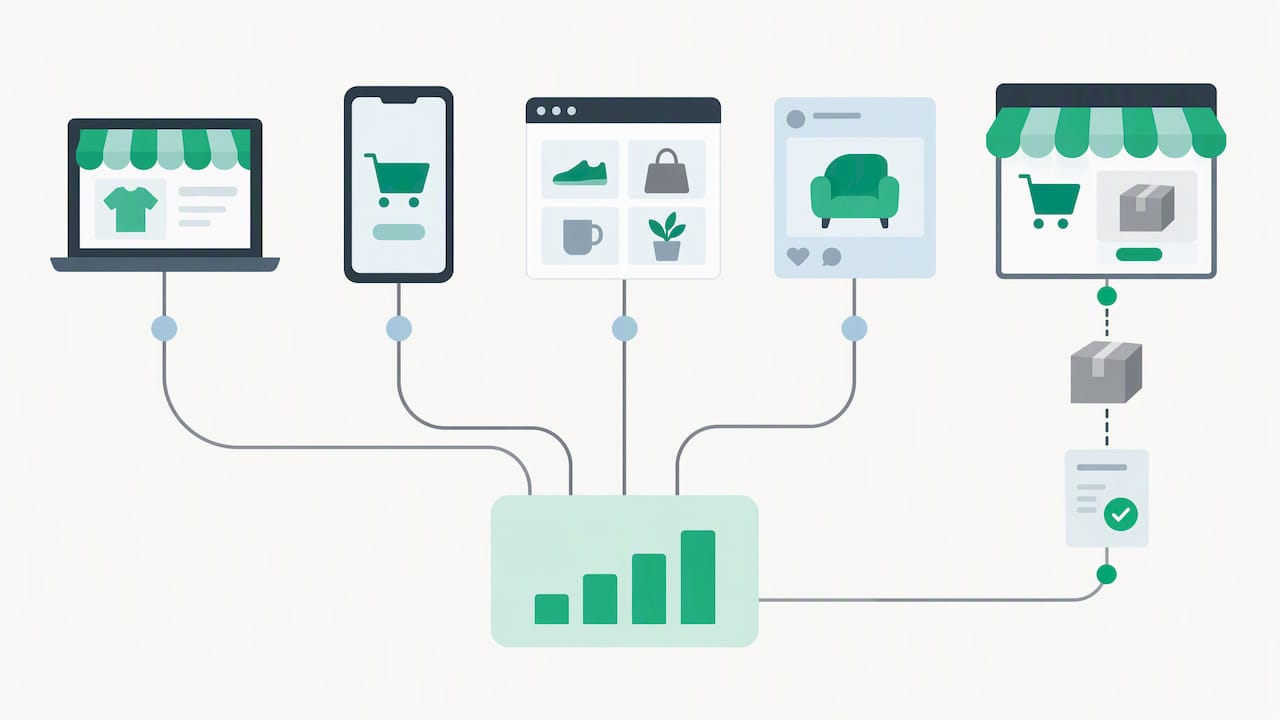 eAccounts | Do You Need to Register for VAT Selling Online in the UK? Seller turnover across channels with one marketplace transaction
